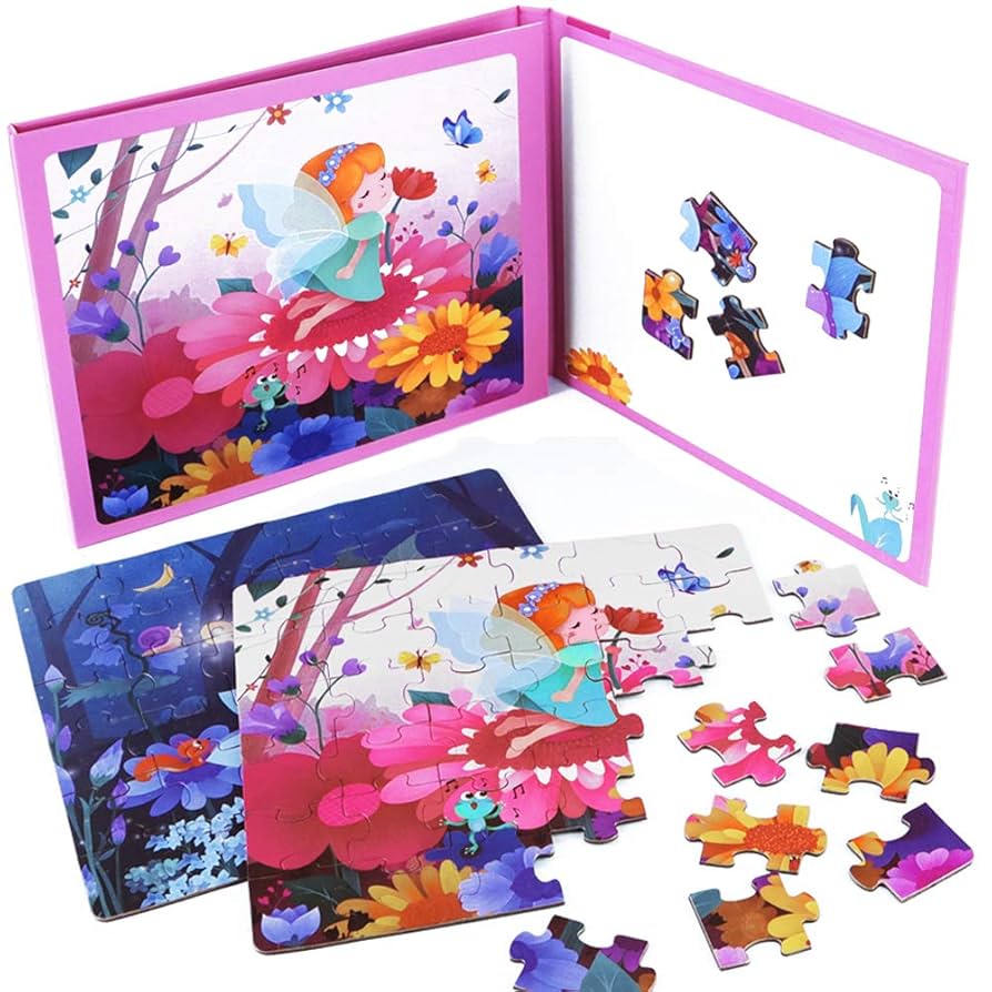 Amazon.co.jp: CORPER TOYS 子ども向けジグソーパズル 絵合わせ