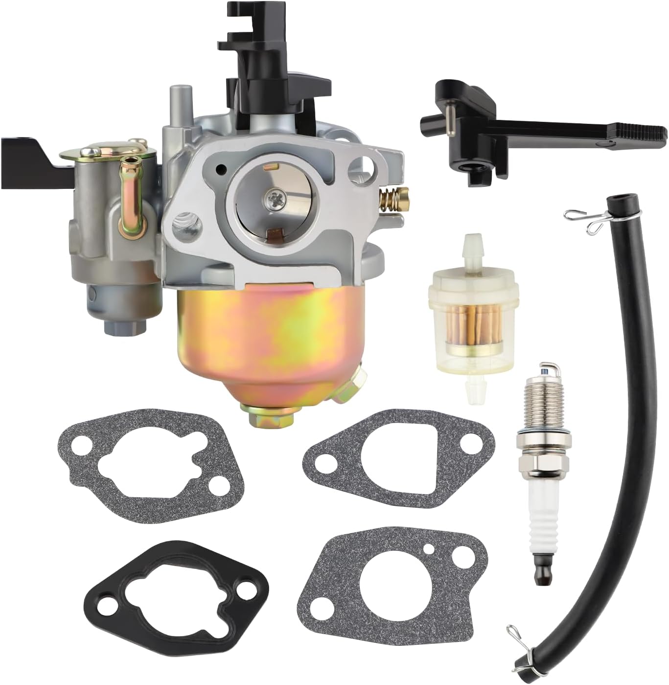 CT200U Carburetor for Coleman BT200X CT200U KT196 B200RSV CT200U-A CT200U-EX RT200 B200C B200R B200 196cc Powersports Mini Bike Parts KT196 CK196-T CK196-M RTK200 GK200 Go Kart