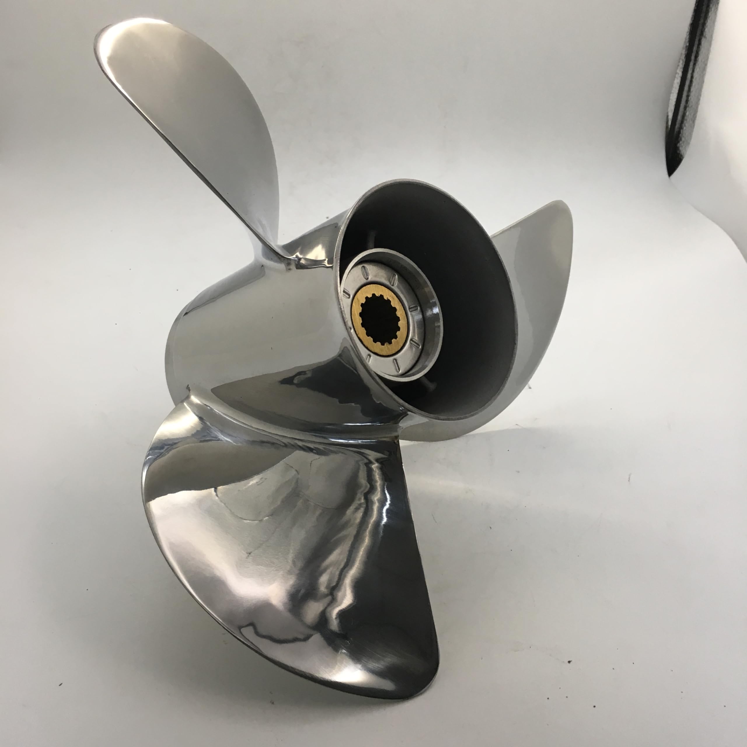 60-140HP 13x19 in acciaio inossidabile Elica 15 denti SS Prop per TOHATSU motore fuoribordo