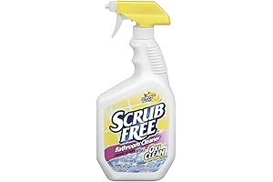 Lemon Scent Scrub Free Total Bathroom Cleaner with OxiClean (Pack of 8)