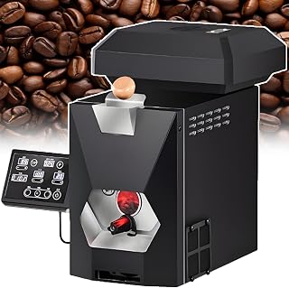 ddingsmafosee 2025 Commercial Grade Automatic Coffee Roaster Machine - Home New Coffee Bean Roaster Baing Machine 100-300g | Advanced Smoke Management & Aroma Development