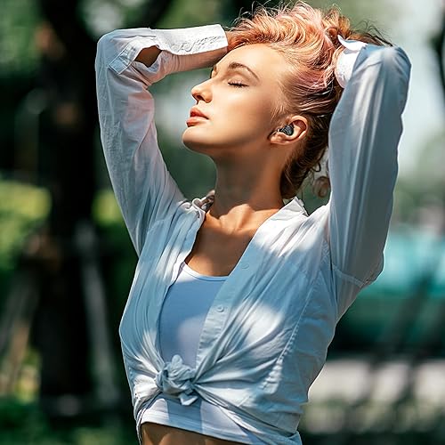 Miniatura 4 de Tapones ajustables para los oídos para dormir, cancelación de ruido de 2 niveles (17 a 35 dB), tapones de silicona reutilizables para dormir,