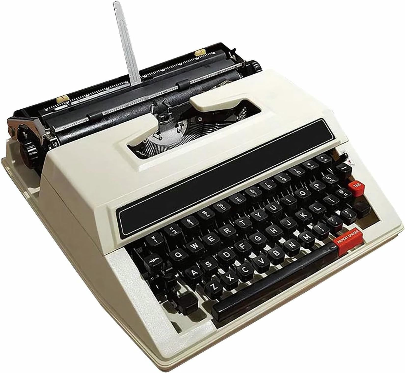 Vintage Typewriter - Classic Mechanical Writing Machine for Home/Office, Portable and Easy to Use, Ideal for Note Taking and Creative Writing