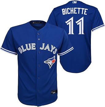 Bo Bichette Toronto Blue Jays #11 MLB Kids Youth Boys 4-20 Blue Alternate Player Jersey