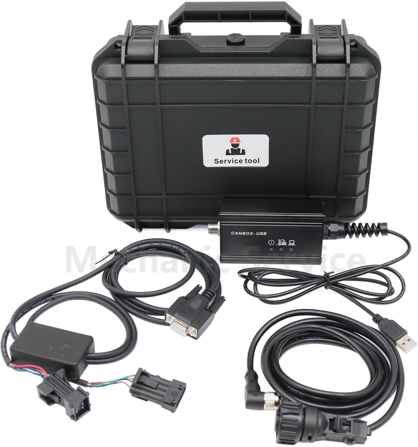 for Linde 3003652501 canbox Diagnostic Tool with Pathfinder Software Forklift Truck Diagnostic Scanner Tool (Tools with Laptop) (Linde Tool)