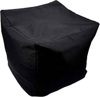 iStyle Mode Waterproof Square Shape Bean Bags Indoor Outdoor Seating Garden Footstools Foot Rest Stool Pouffe Ottoman 40x40x40cm