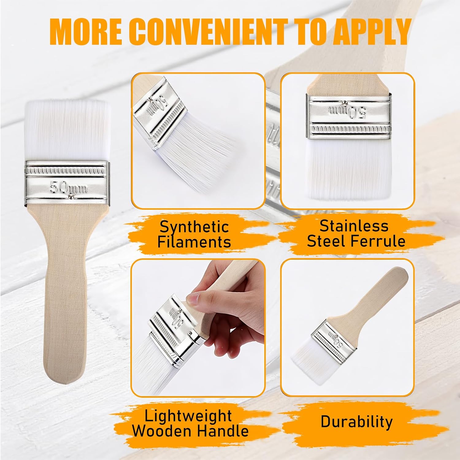 Application Roller Paint Kit，All in One Paint Tools for Home Owners for Professional Painting Results，8 Piece Home Painting Supplies, Foam House Painting Supplies, Painting Tools, Interior, Exterior