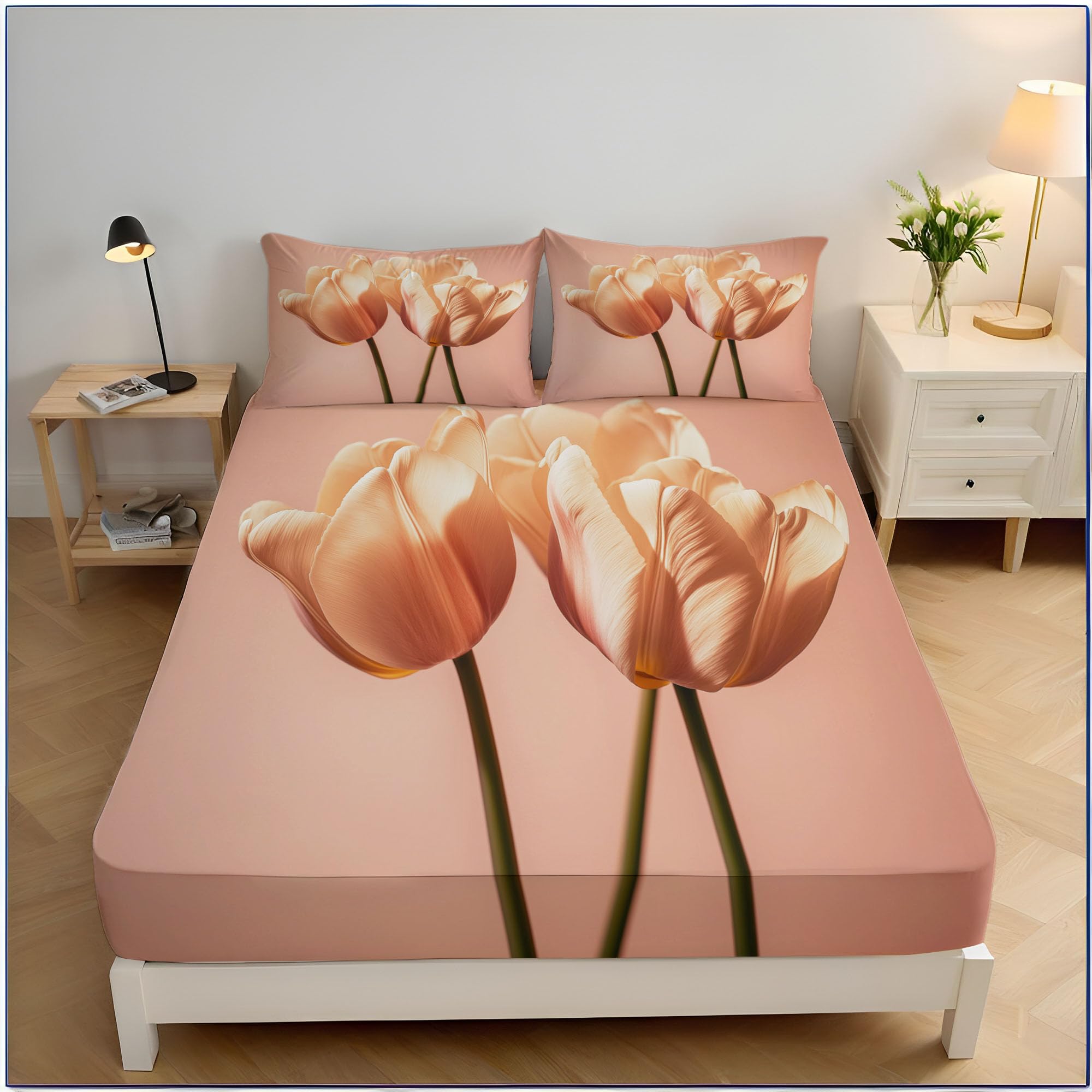 Draps de lit en microfibre faciles à repasser 180x200cm pour un couchage sain