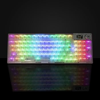 ♡ hyks04♡ Amazon.com: Odpaltoy F98pro 95Key Hot-Swappable Mechanical