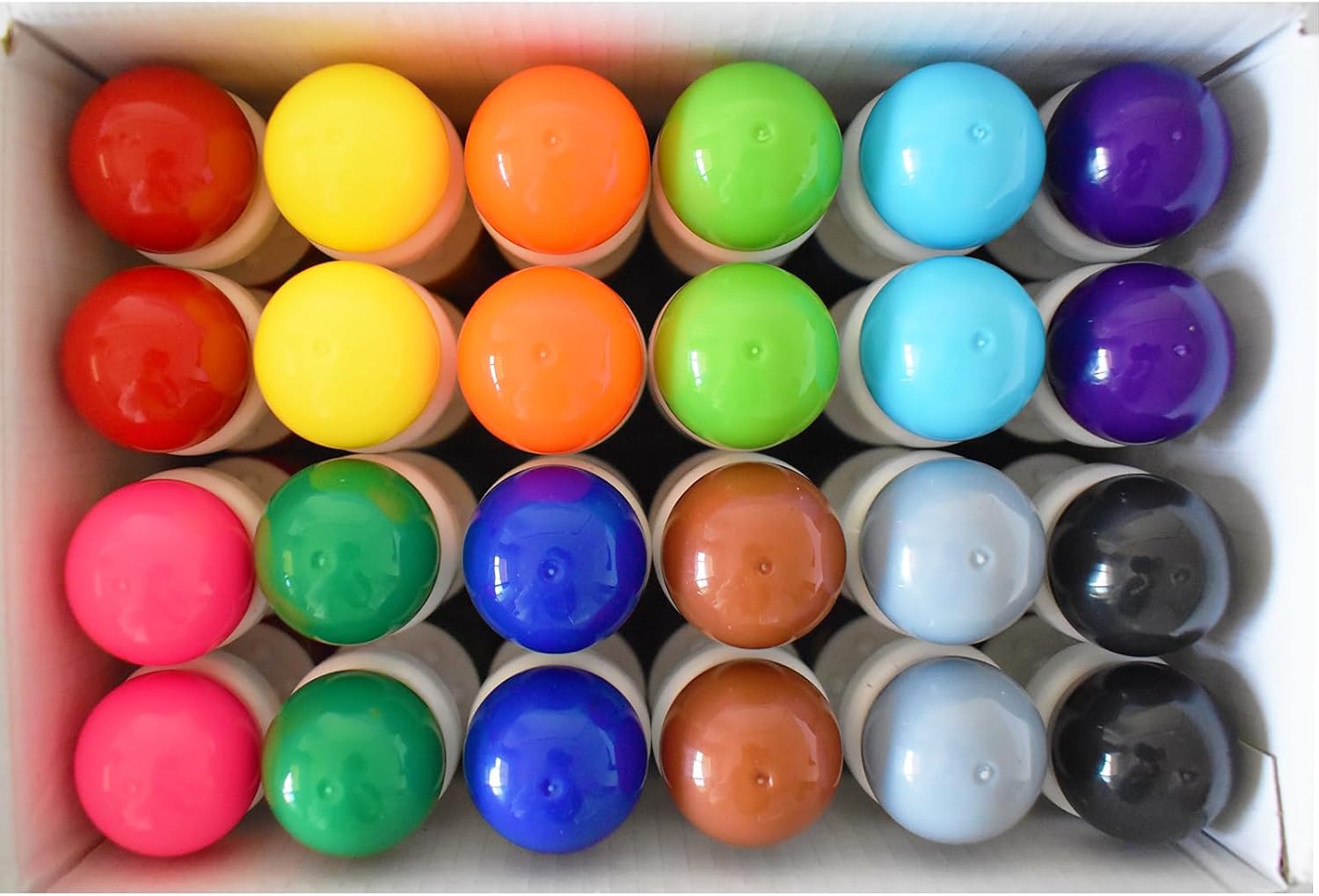Yuanhe Bingo Daubers Dot Markers - Mixed Colors Set of 24 Pack-12Colors