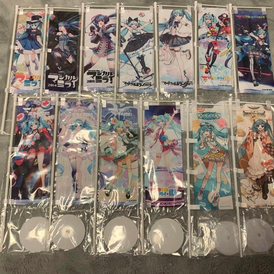 マジカルミライ 初音ミク 10th ミニのぼり 10個セット グッズ]マジカル