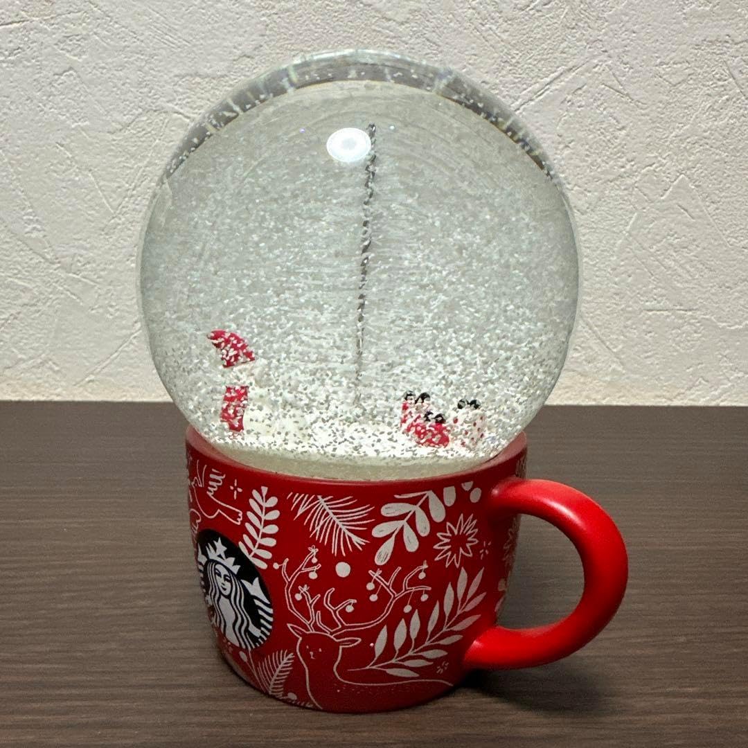 STARBUCKS × MU:DS ホリデー限定マグカップスノードームベアリスタ