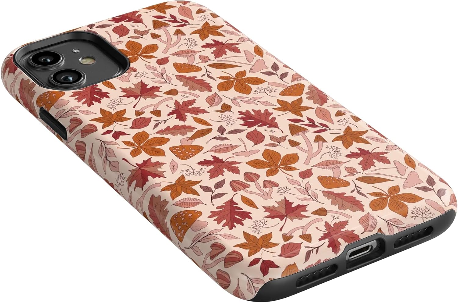 Casely iPhone 11 Case | Can't Help Falling | Autumn Leaves | Essential Slim Dual-Layer Protective Design