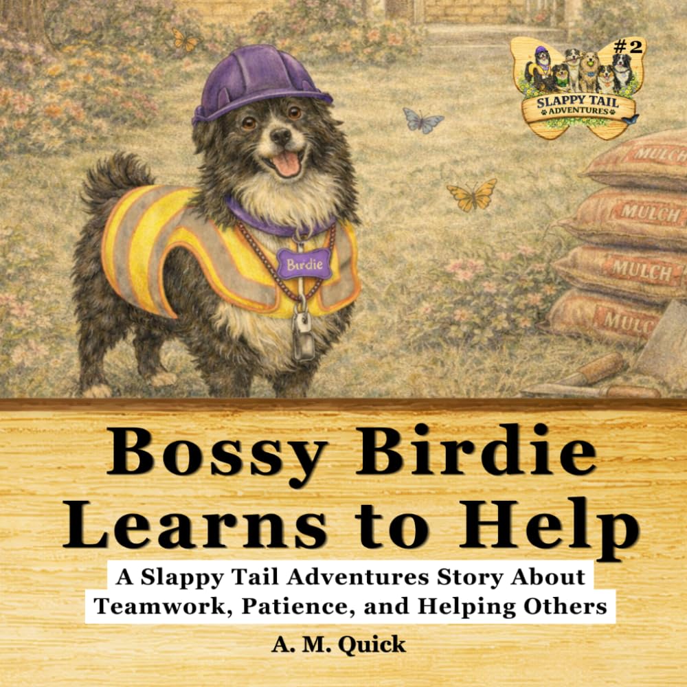Bossy Birdie Learns to Help: A Social Emotional learning Story About Patience and Staying Calm (Slappy Tail Adventures)