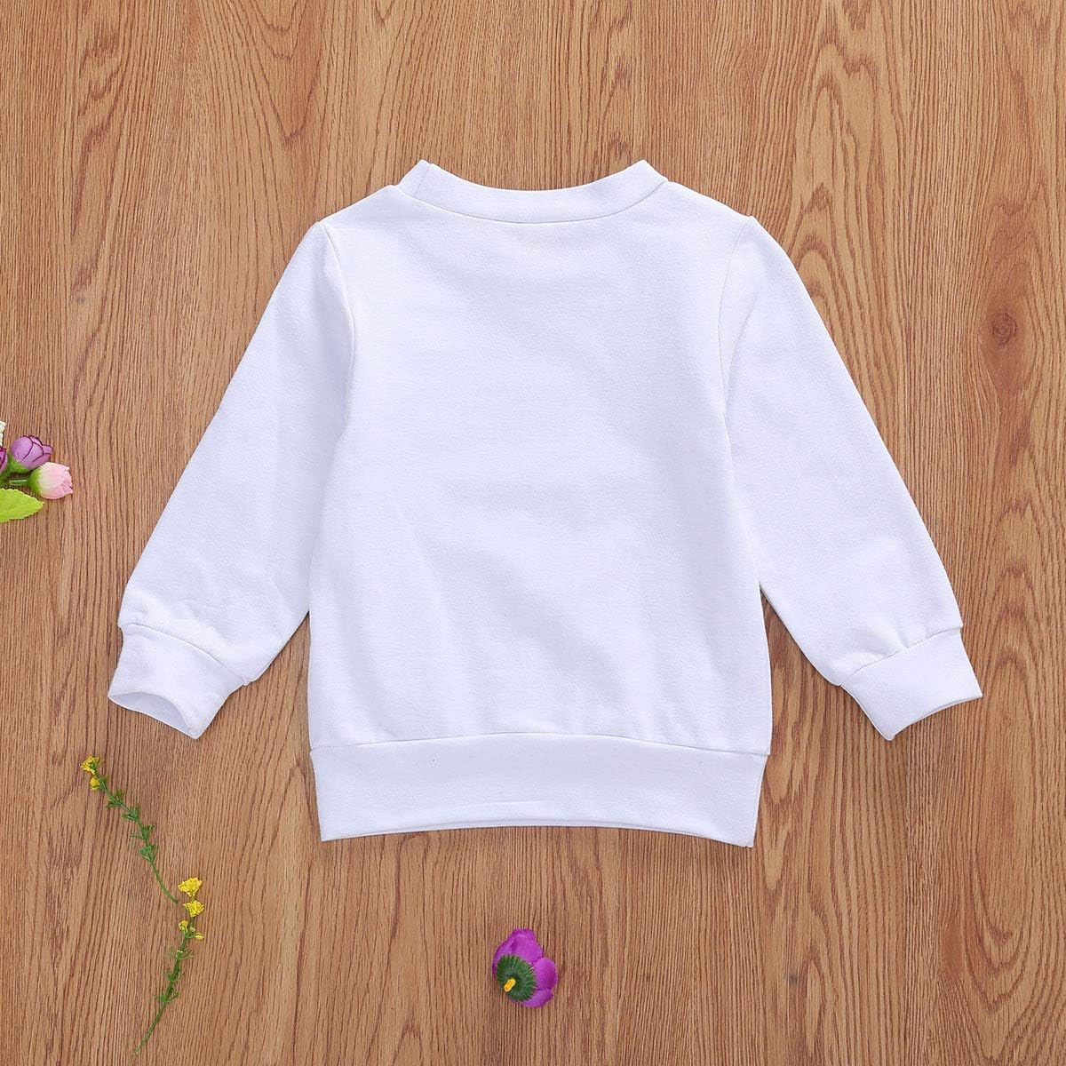 Infant Toddler Baby Girl Pullover Sweatshirt Mamas&Daddys Girl Long Sleeve Shirts Tops Spring Outfit Casual Clothes - Image 3