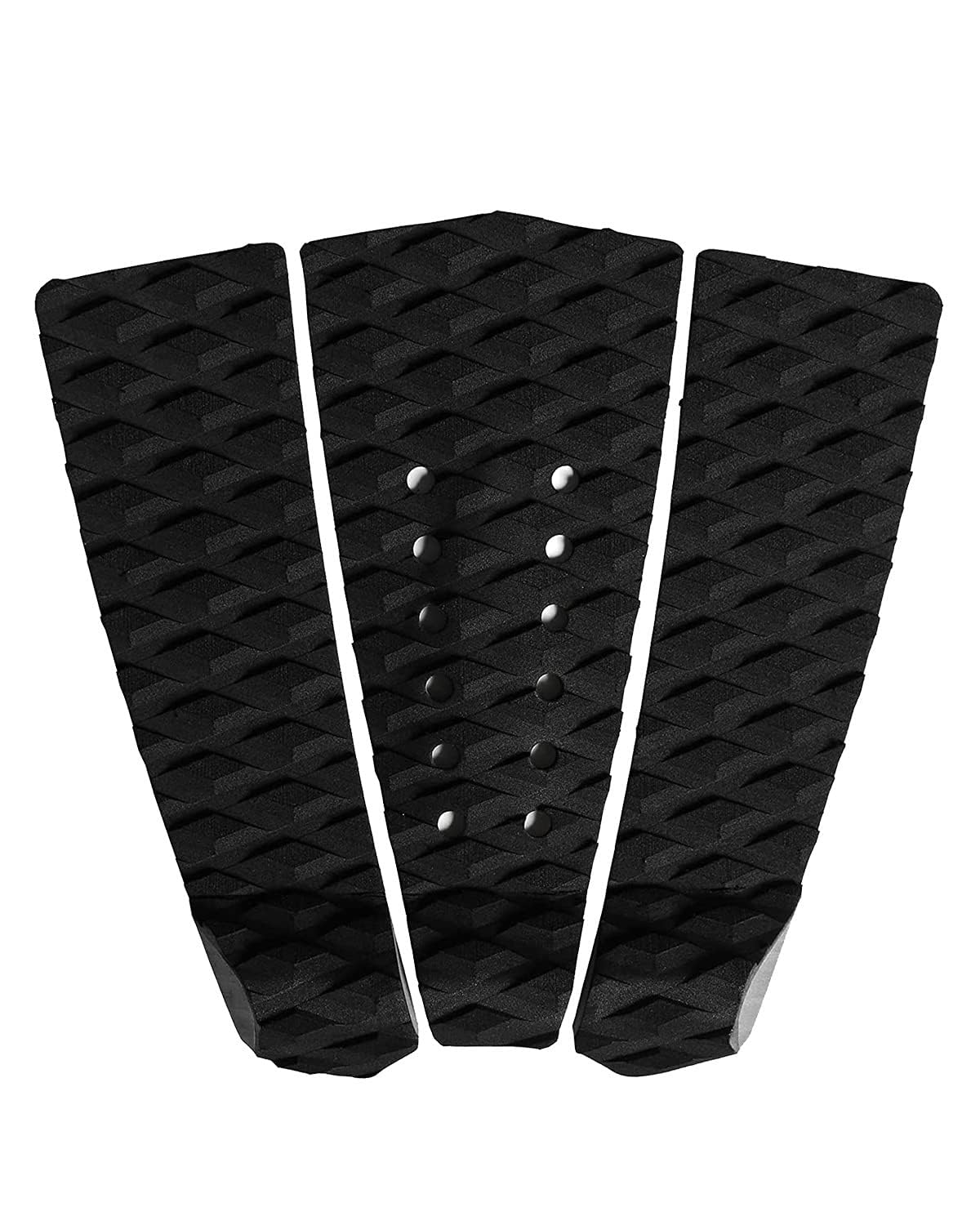 3 Piece EVA Surfboard Deck Traction Pads with Kicker for Stomp Skimboards, Surf Boards, Funboard, Fish Board