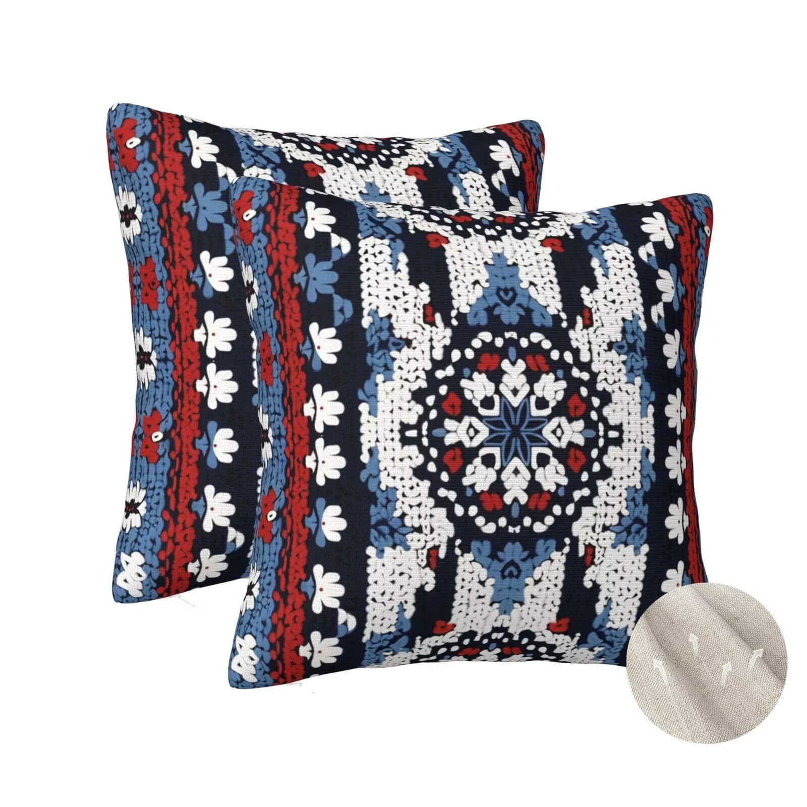 Housse coussin 60x60 cm Afrique taie oreiller carré pour coussin canapé déco maison zt376