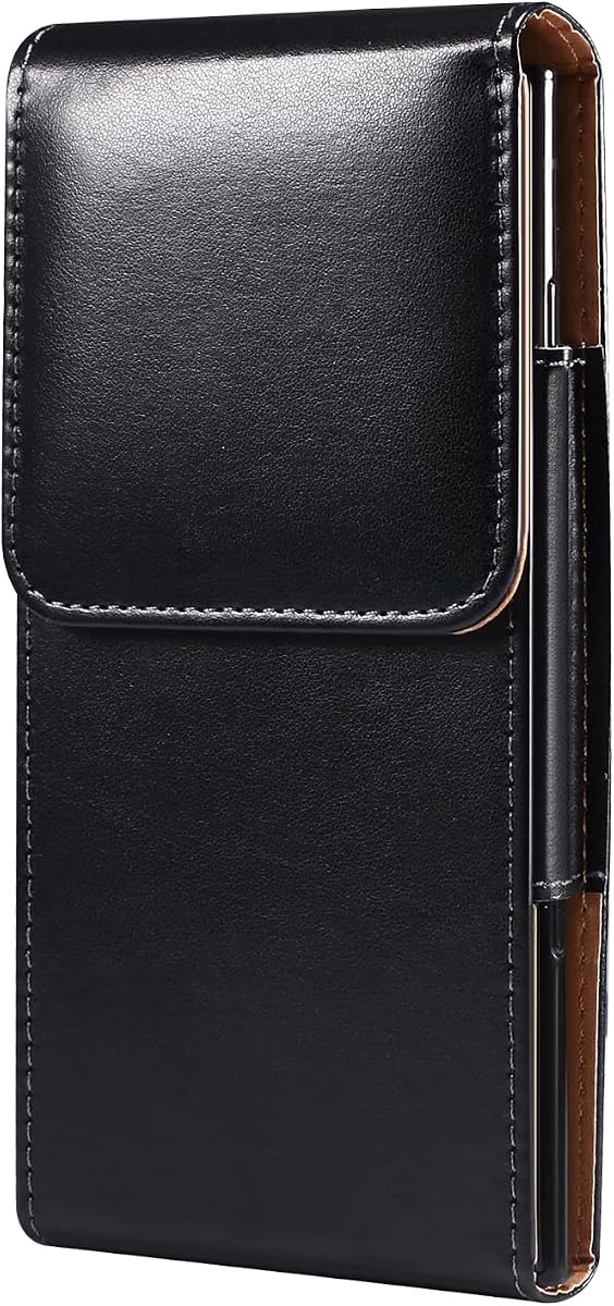 Funda vertical con clip para cinturón para teléfono celular para Motorola Moto G Power 2022 2021 G Stylus 5G G Pure G Play G 5G, Google Pixel 6 Pro 7 Pro, TCL 30 XE 20 Pro 10 SE, Nokia G20 G10, BLU G91 Pro