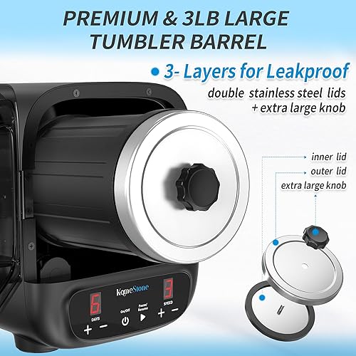 Miniatura 5 de K2 Elite Kit de vaso de roca con motor sin escobillas y reducción de ruido y grano de pulido (4 libras)