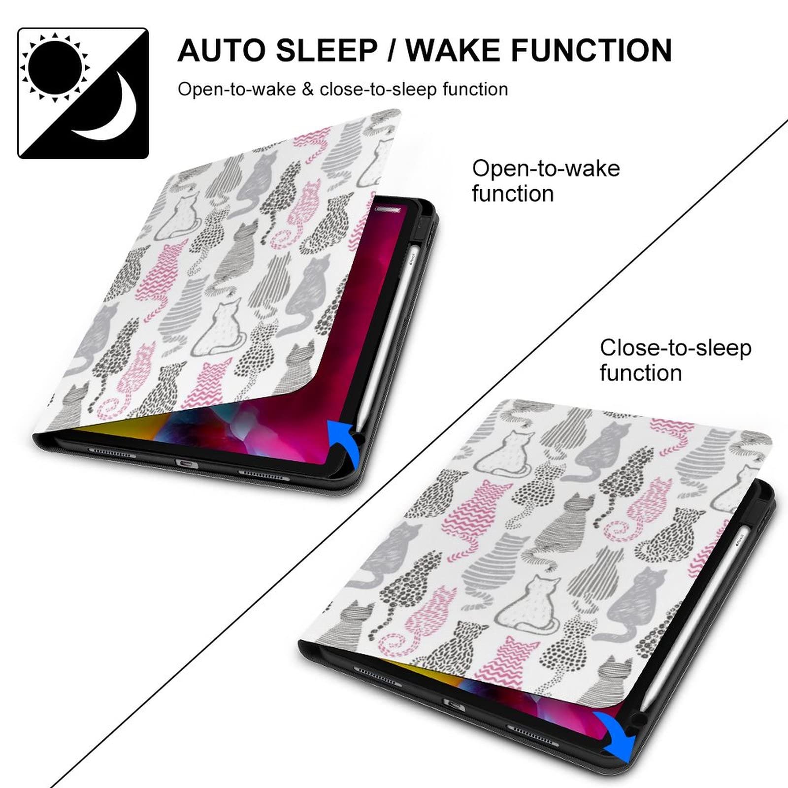 Amazon.co.jp: iPad 第9世代ケース、iPad Air 第5世代ケース、グレー