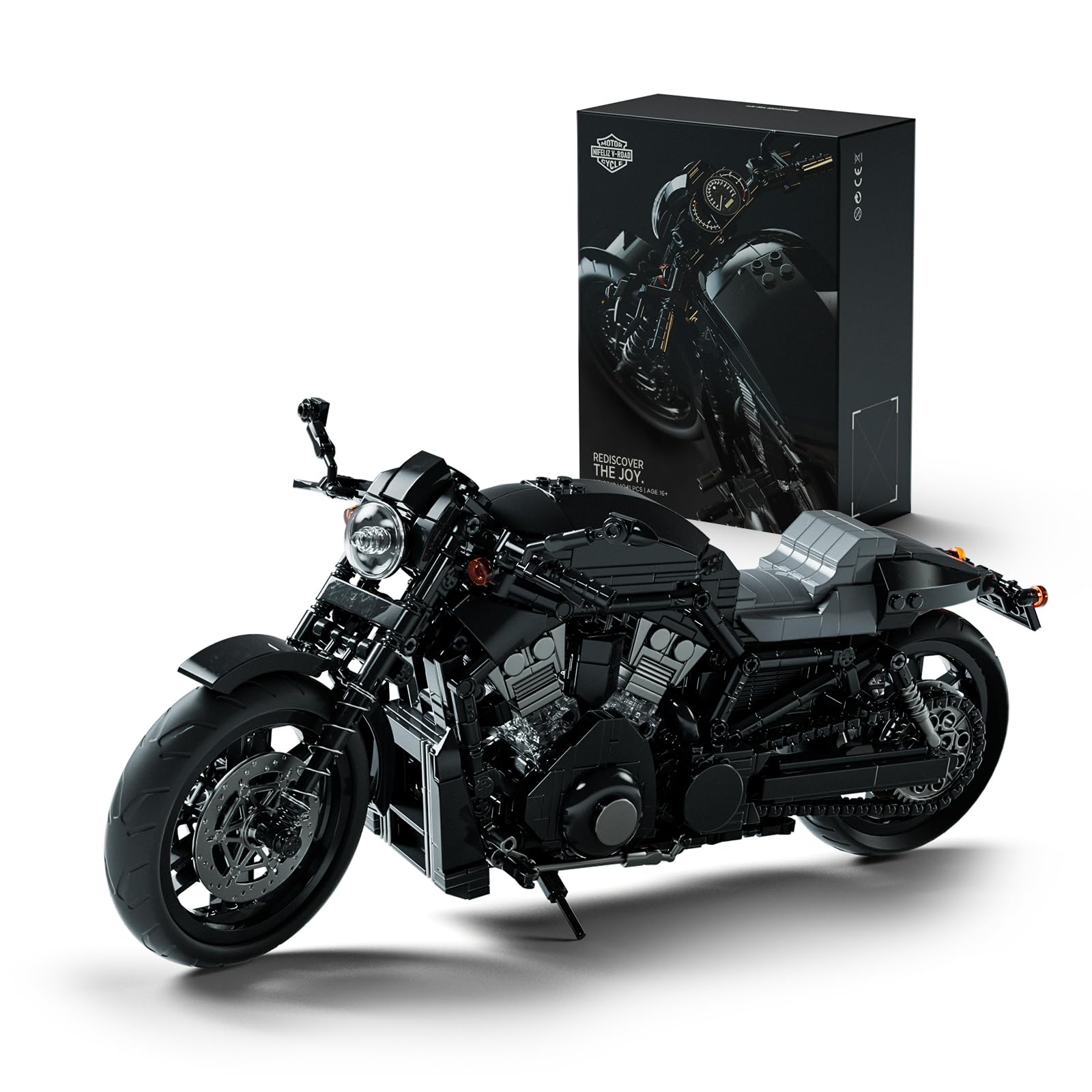 Nifeliz Moto da Strada Set di Costruzioni per Adulti 1041 Pezzi NF10348