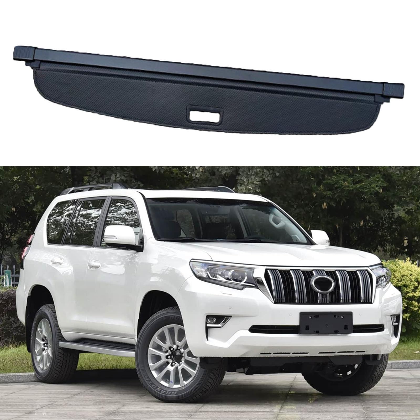 JGQFB Car privacy screen,Compatible with Toyota Prado 2010-2023,Auto Parts