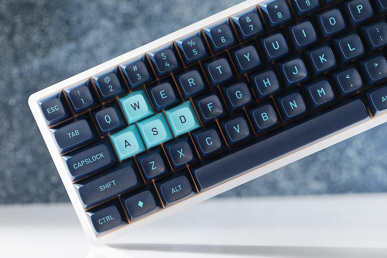 Drop MT3 Dusk Keycap Set, ABS Hi-Profile, Doubleshot Legends, Cherry MX Style Novelty Set for use with Mechanical Keyboards (Accent Kit)