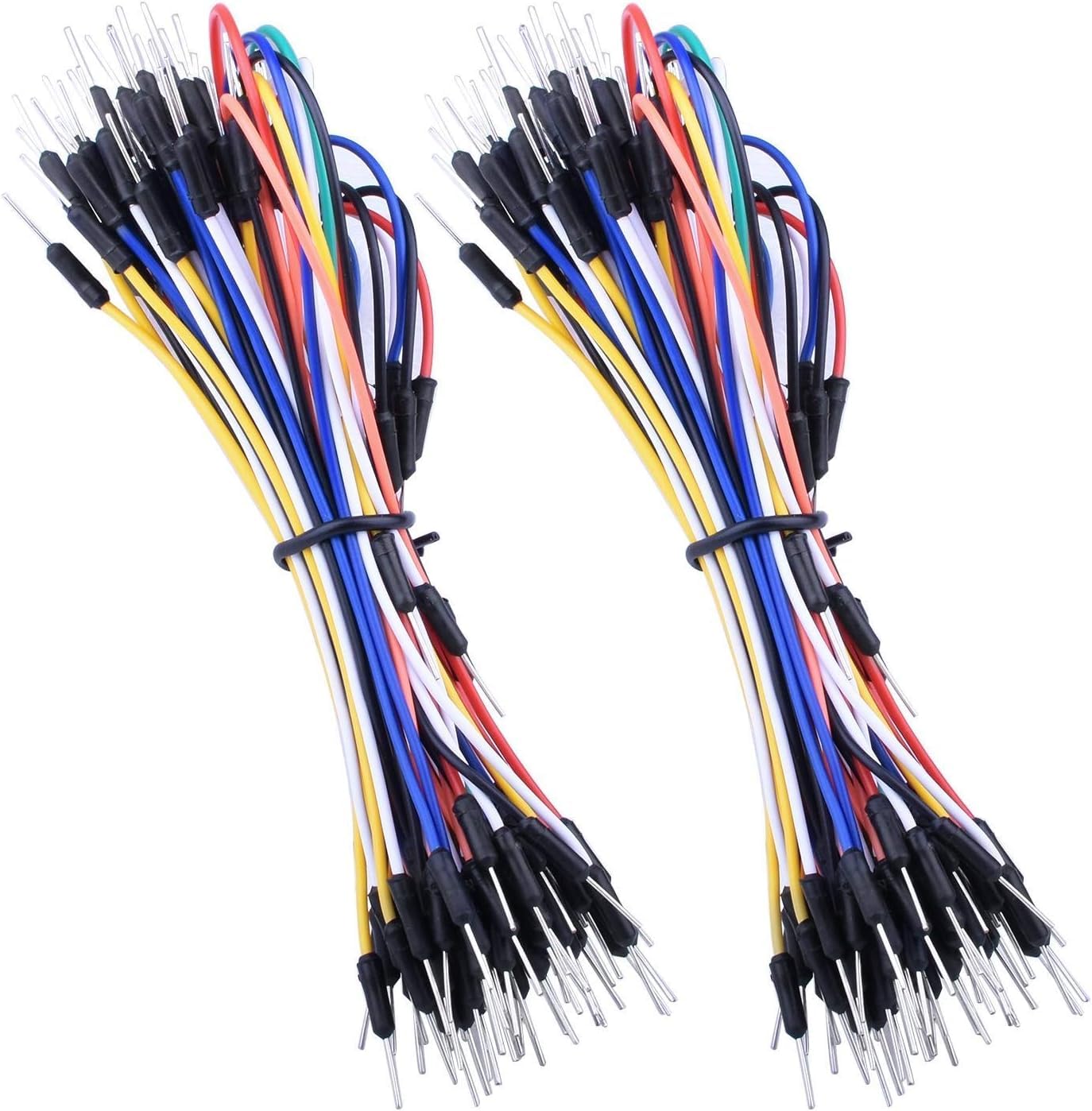 GTIWUNG Basetta Piastra Sperimentale Breadboard Kit, 9 Pezzi 170 & 400 & 830 Punti Mini Breadboard + 130 Pezzi Cavetti Jumper Filo Multicolore Wire
