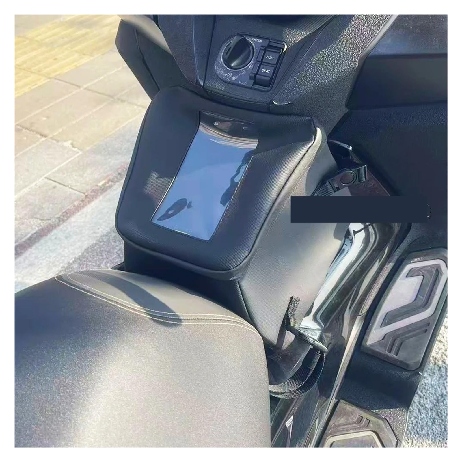 Borsa Moto Per ADV 350 ADV350 NSS350 NSS Accessori Per Scooter Moto Borsa Da Serbatoio Per Carburante Viaggio Nera Selle Moto Bagagli