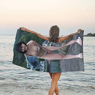 GraSky 田中美久 バスタオル ビーチタオルタオルク イックドライタオル 大判 速乾 超吸収性抗菌防臭タオル柔らかくて肌にやさしい海辺のトラベルタオル 家庭用バスタオル70x140cm