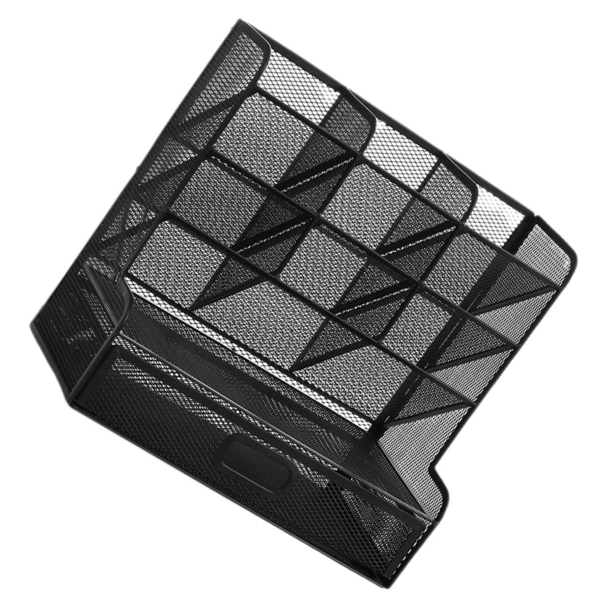 SHINEOFI Organizer Per Articoli Artistici Portapenne in Metallo Design Rete Contenitore Portaoggetti Per Penne Matite Forbici e Altri Materiali Scolastici