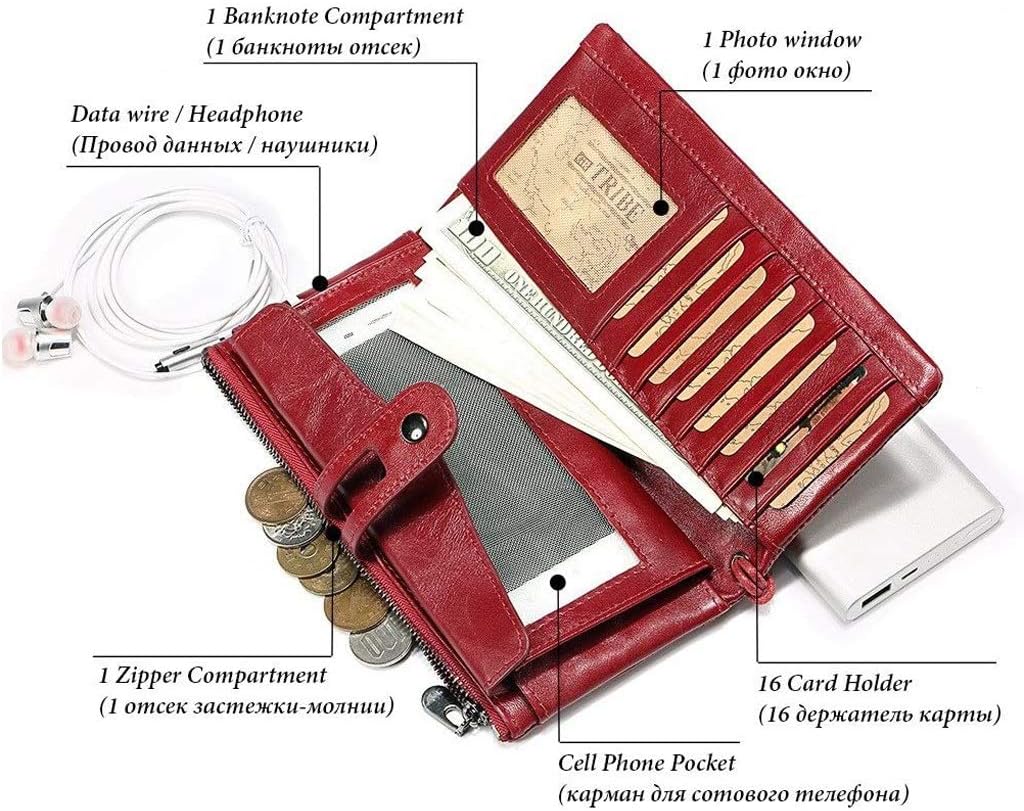 All Leather Passport Holders and Travel Wallets-stop Long Travel Bags for Men and Women, Large Passports