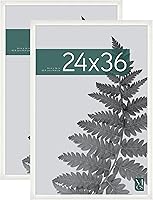 Vista 39 de MCS Studio Gallery Marco para foto rectangular de 12 x 18 pulgadas, imitación de veta de madera de color negro, para póster o impresión artística, 2