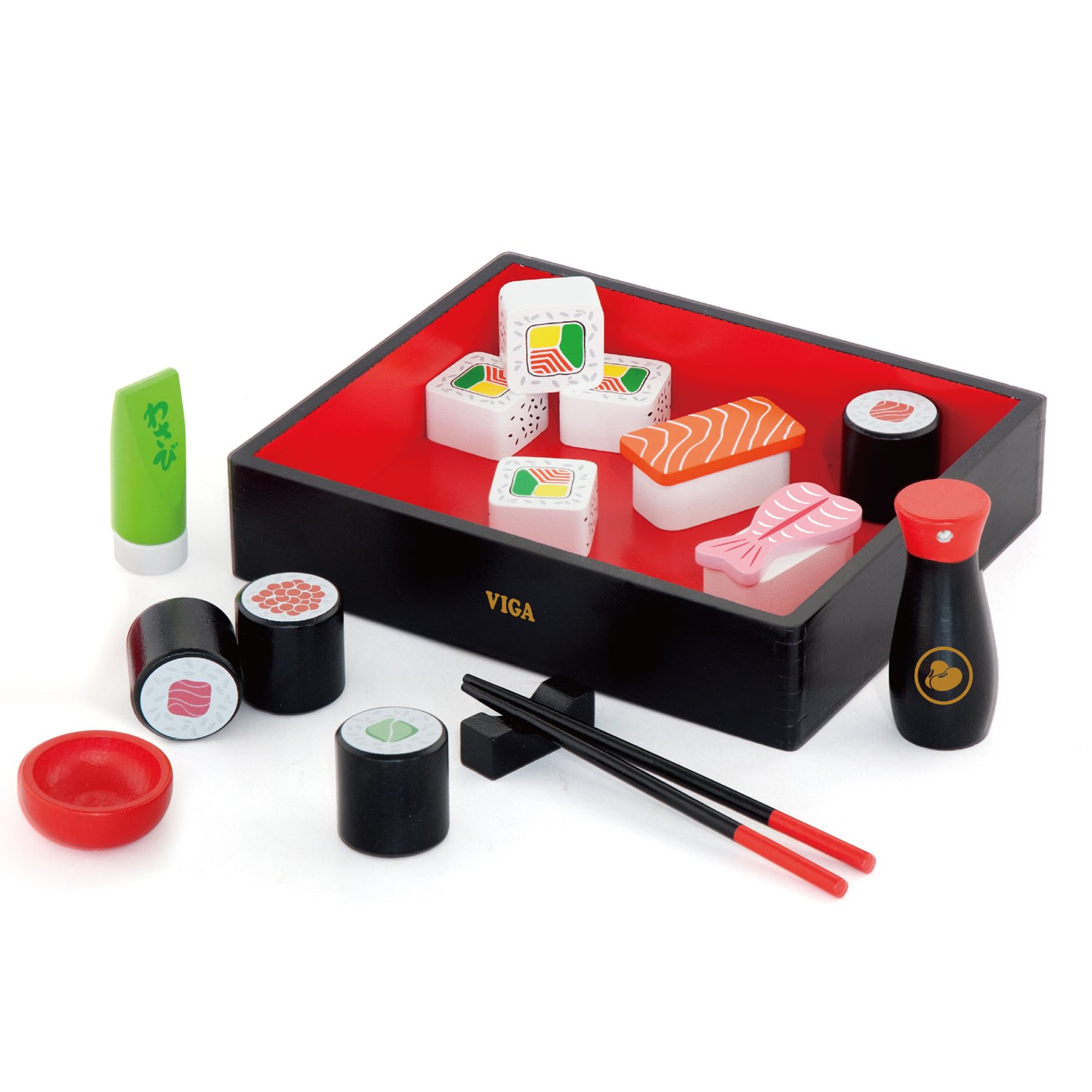 VIGAToys - 50689 - Wooden Sushi Set