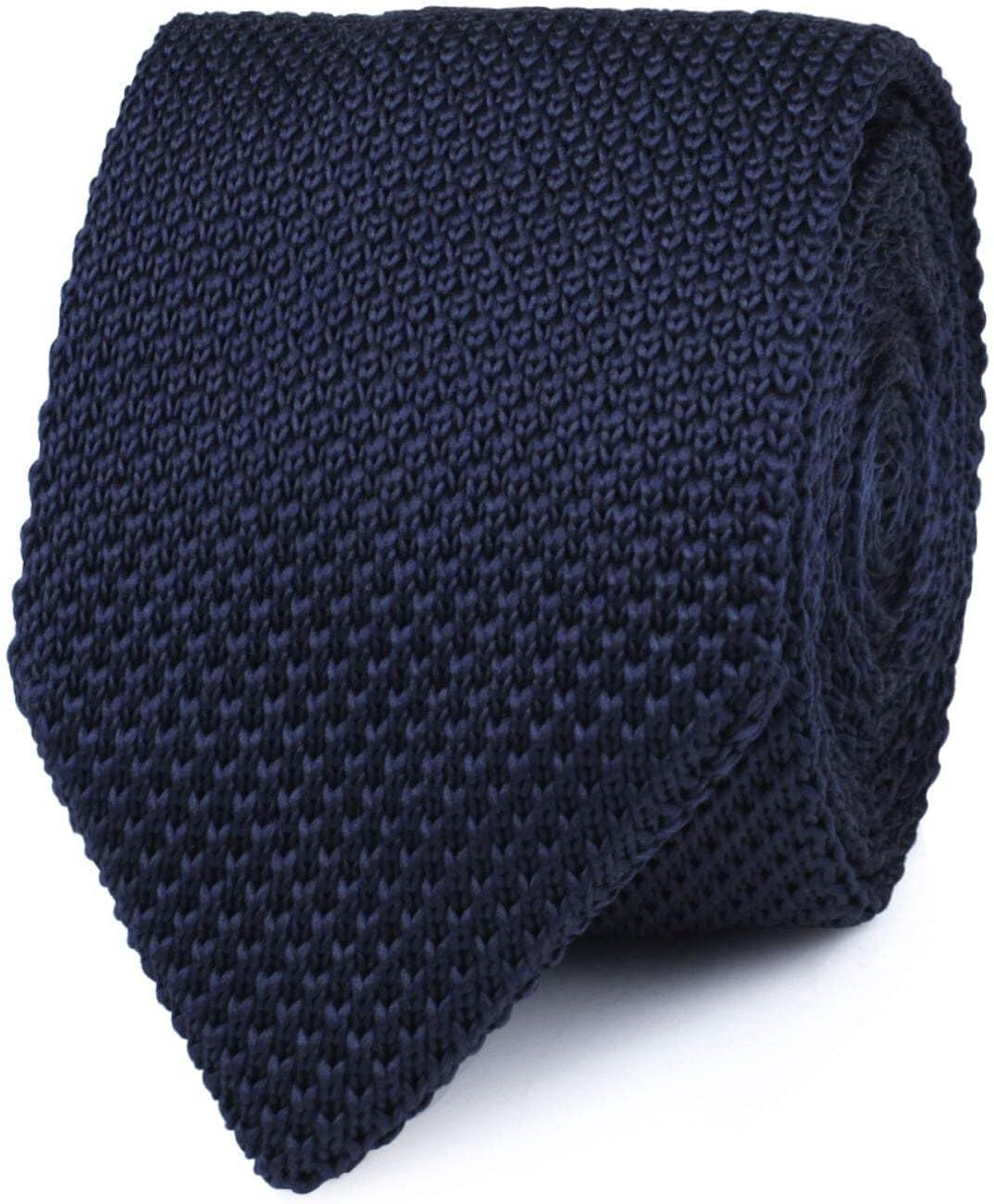 OTAA Matutine Navy Knitted Tie - Mens Wedding Tie - Formal and Casual Occasions