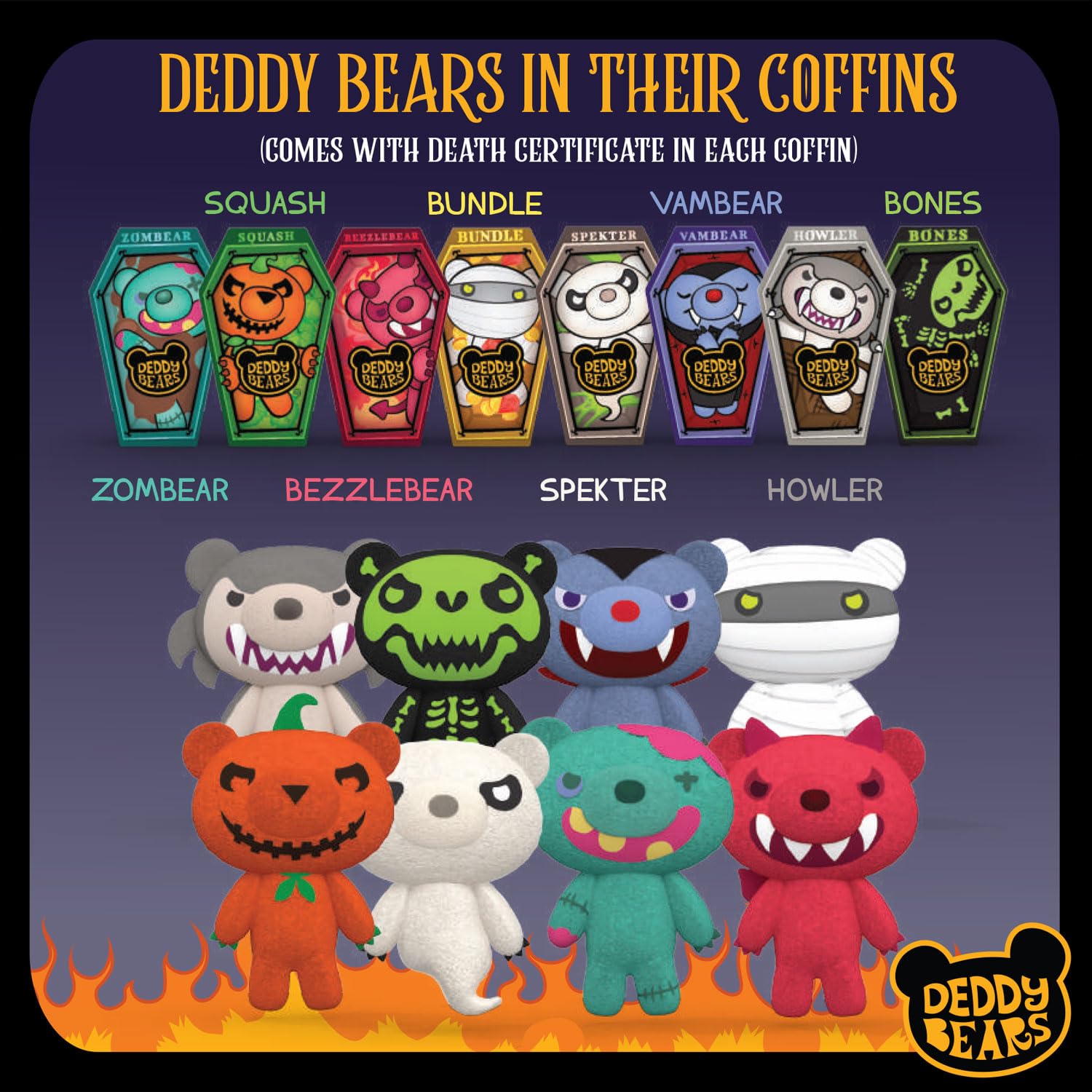 Peluche Deddy Bear In Bara Da Collezione 12,7 Cm – Personaggio Spekter Per Bambini Dai 3 Anni
