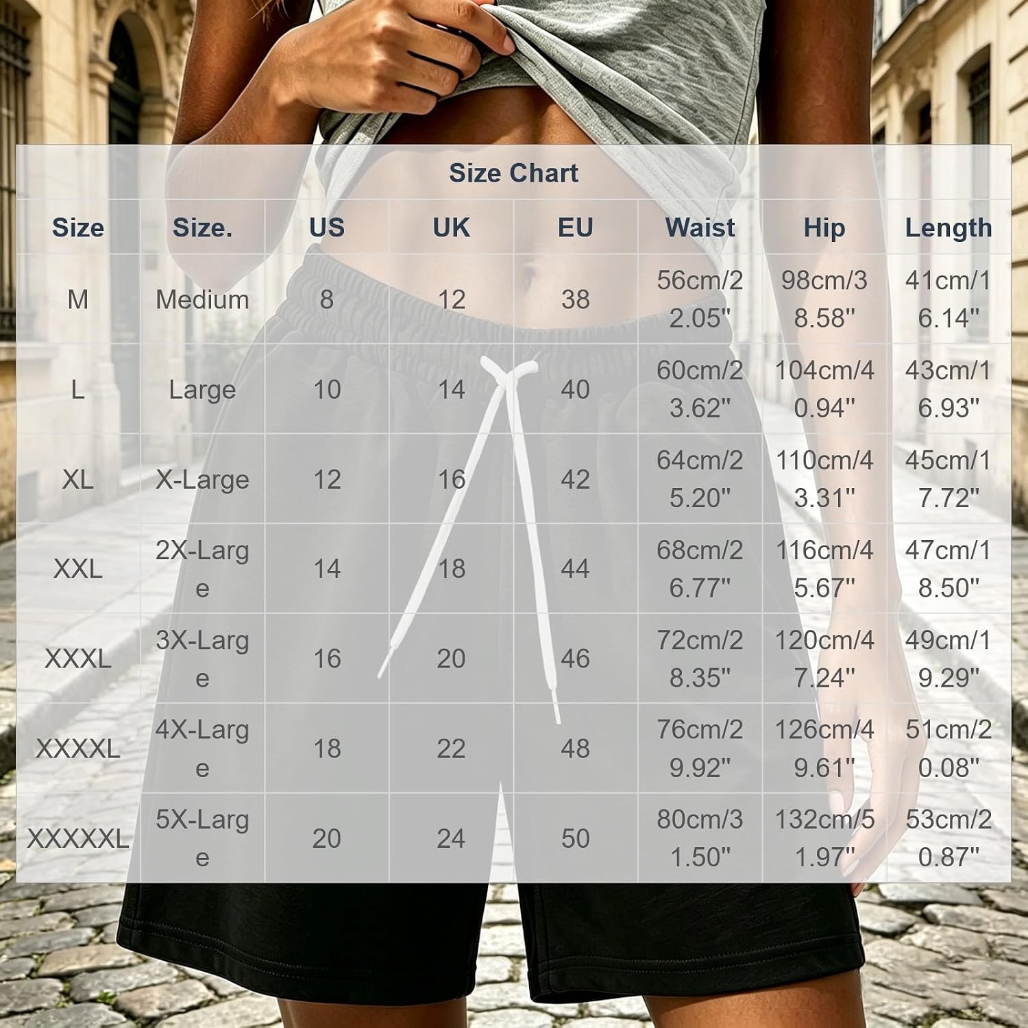 Womens Sweat Shorts Casual Summer Comfy Lounge Athletic Clothes Elastic Plus Size Running Shorts with Pockets