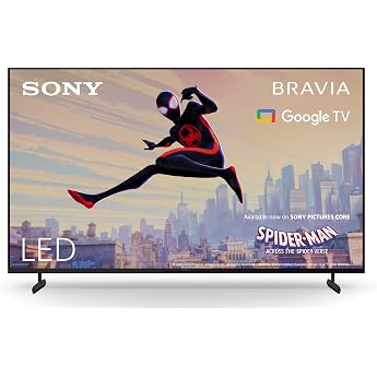 Sony BRAVIA KD-65X80L 65 Inch TV LED 4K HDR Google TV Smart TV Works with Alexa BRAVIA CORE TRILUMINOS PRO HDMI 2.1 Gaming Menu with ALLM [Energy Class F]