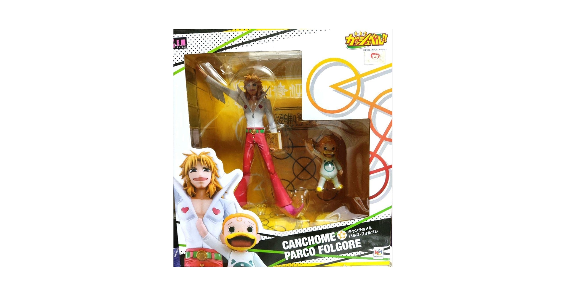 G.E.M.シリーズ 金色のガッシュベル!! キャンチョメ&amp;パルコ・フォルゴレ(初回特典付) 約195mm(フォルゴレ) 約85mm(キャンチョメ) PVC&amp;ABS製 塗装 dwos6rj Amazon.co.jp: G.E.M.シリーズ 金色のガッシュベル