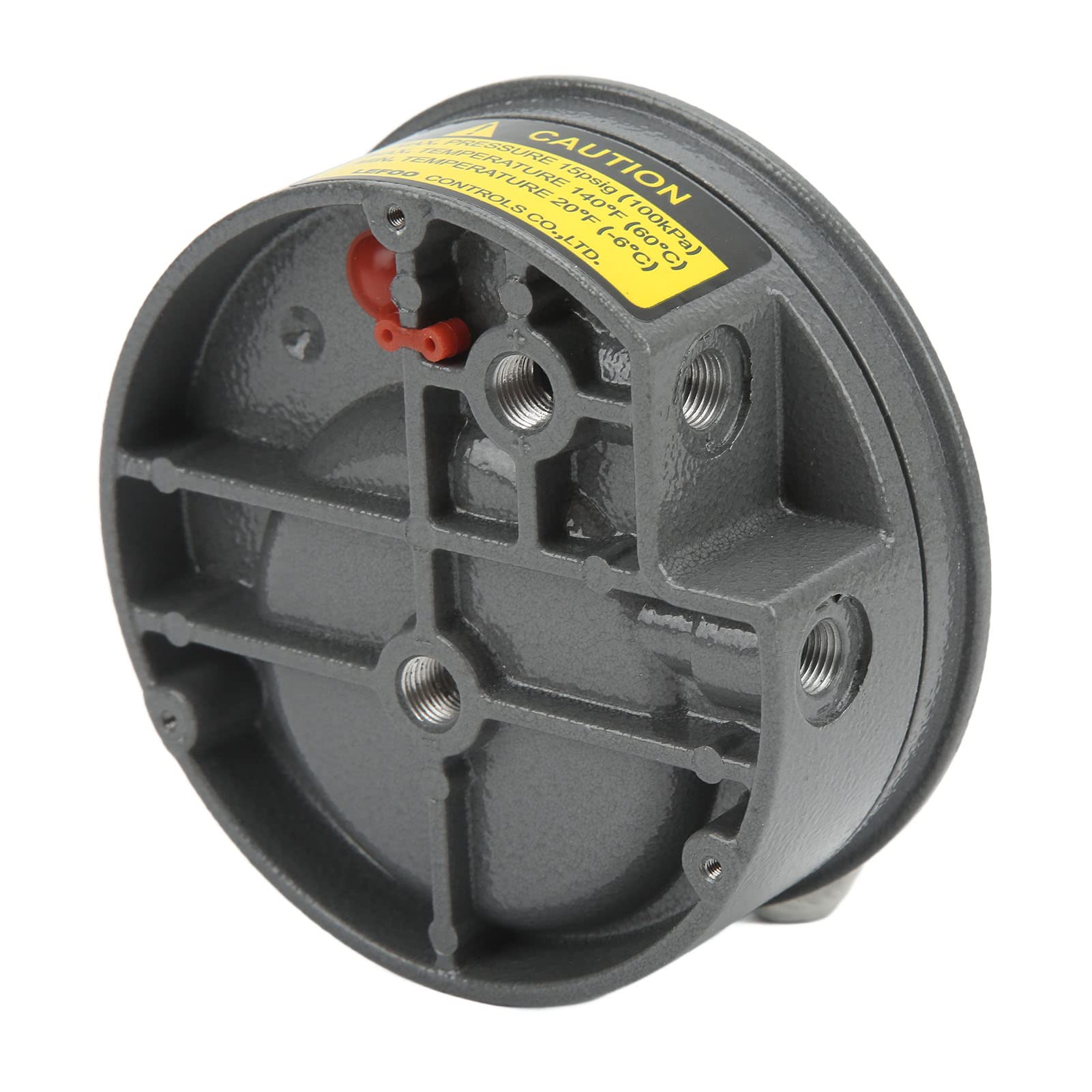 Misuratore di pressione differenziale intelligente misuratore di pressione intelligente con puntatore e scala per microelettronica aerospaziale hvac plastica in plastica grigio