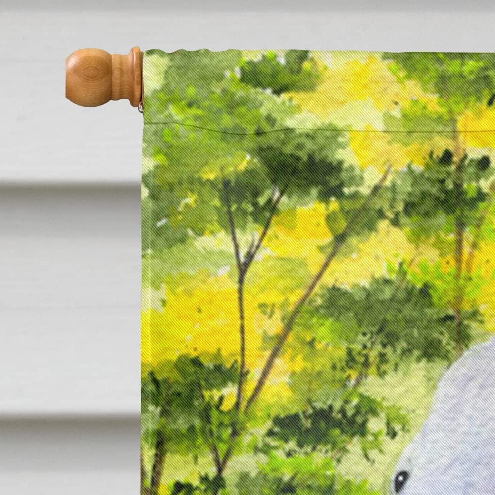 Caroline's Treasures SS8235CHF Great Pyrenees Flag Canvas, Large, Multicolor