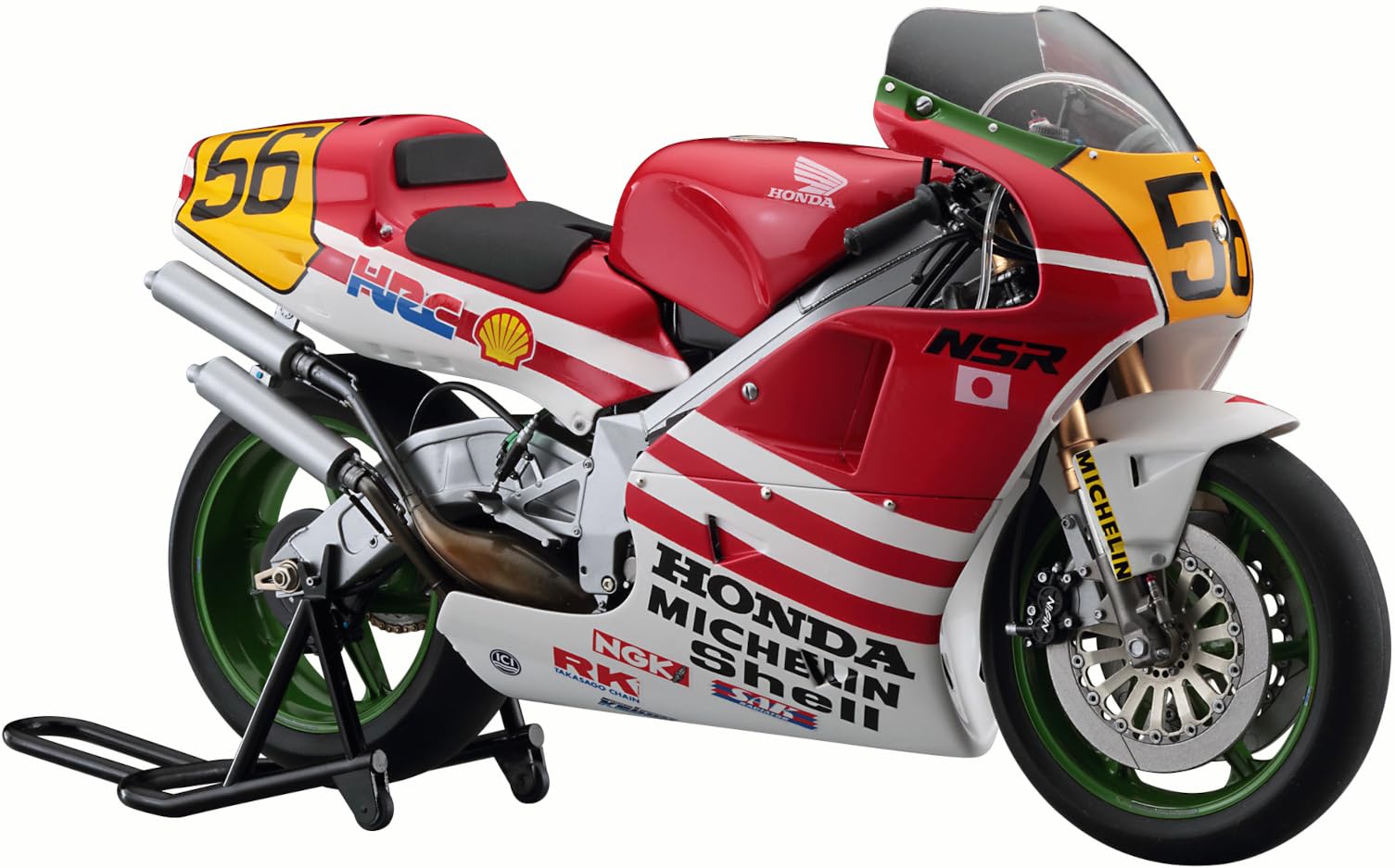 ハセガワ バリバリ伝説 YZ500 & NSR500 プラモデル 2台セット Amazon | ハセガワ バリバリ伝説 Honda NSR500 “巨摩郡” 1/12スケール