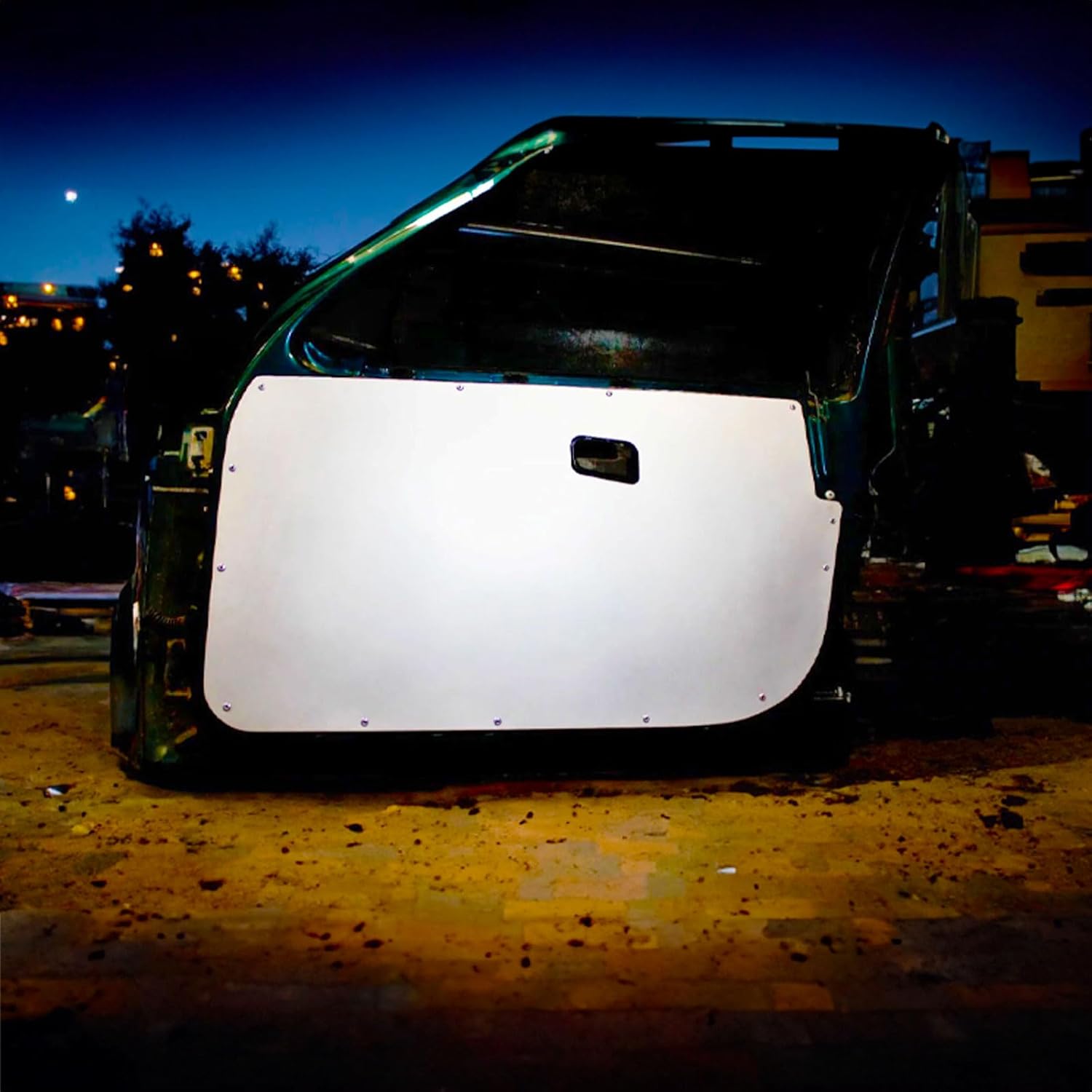 E36 4 Door Aluminum Front n Rear Panels Skins Race Track Car Cards Sedan M3