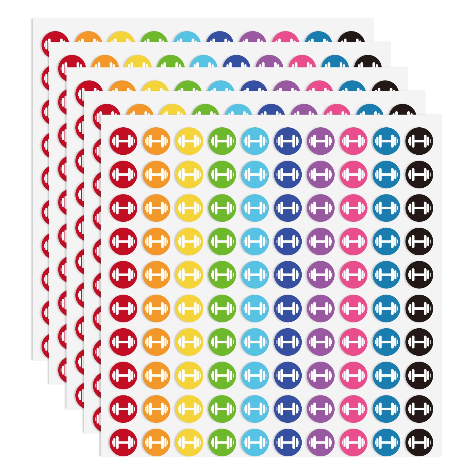 Stickers fitness et bien-être pour embellir votre journal