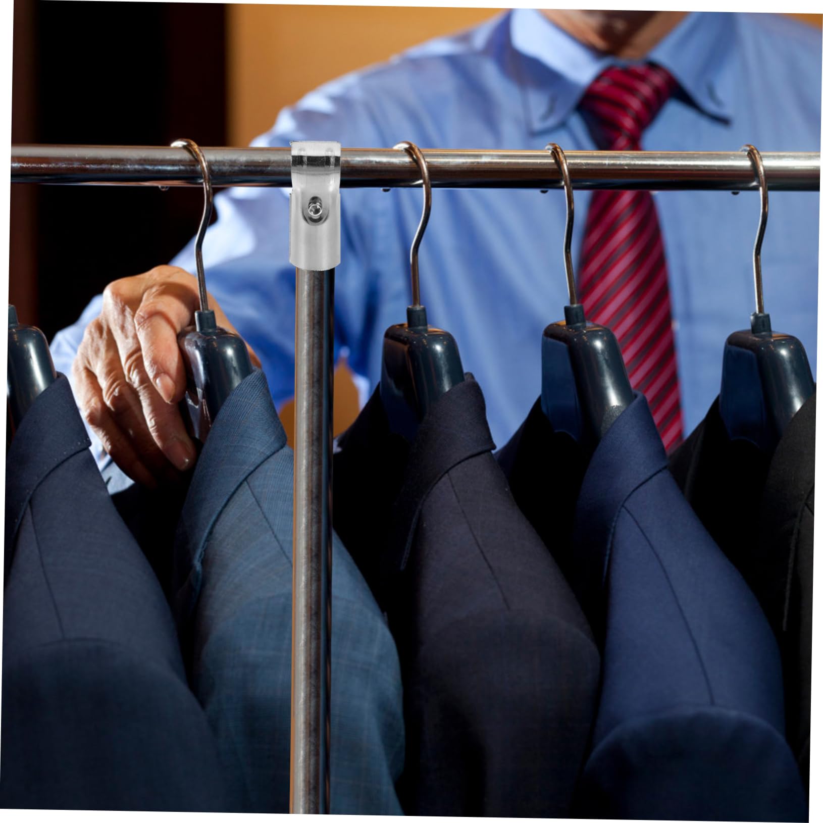 Balacoo 2Pcs Greenhouse Tube Adapter Heavy Duty Pipe Clamp for Secure Connections Durable Coating for Corrosion Resistance for Pipe Repair and Garden Use