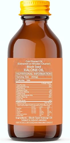 Miniatura 3 de Aceite de semilla negra prensado en frío, Omega 3 6 9 | Súper antioxidante y apoyo inmunológico, articulaciones, digestión, cabello y piel, 3.38