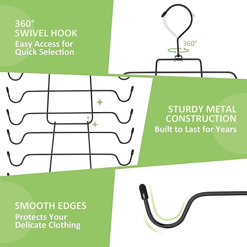 Miniatura 4 de Paquete de 2 ganchos para brasieres para armario, perchas para camisetas sin mangas, gancho de metal resistente que ahorra espacio para brasieres