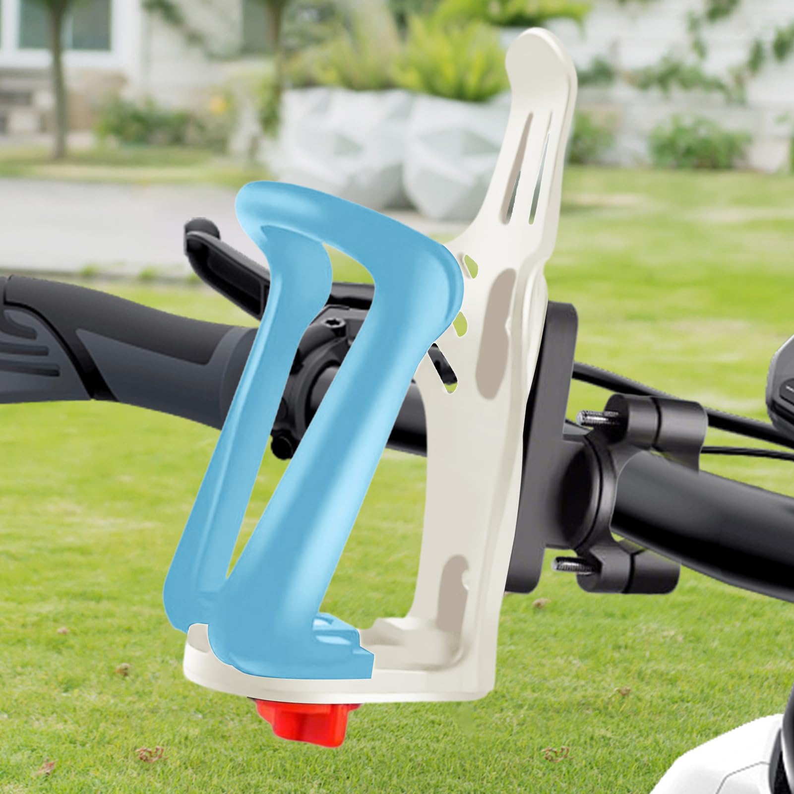 Portaborraccia Bicicletta Supporto Regolabile Per Manubrio 20-35 mm | Portaborraccia E Porta Bicchiere Per Bici Supporto Portabevande da Manubrio e 20-35mm per Bici Moto Scooter Passeggino Sedia