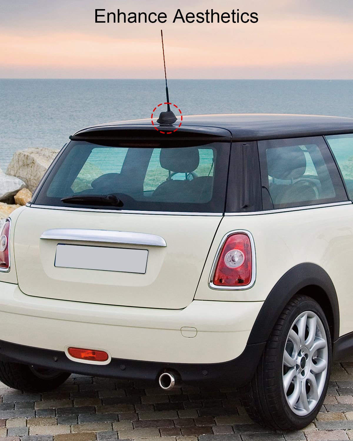 Mini Cooper Asus Prime A620-plus Wifi Review Roof Antenna Base Rubber ...