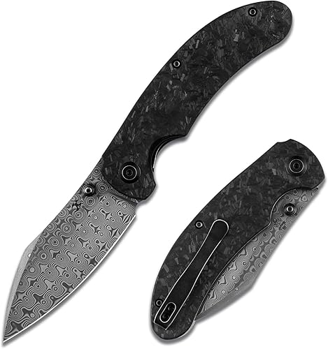 Miniatura 8 de KANSEPT Nesstreet K1039A2 - Cuchillos plegables de bolsillo para hombres, EDC Cuchillo plegable de 3.58 pulgadas CPM-S35VN Material de bolsillo con